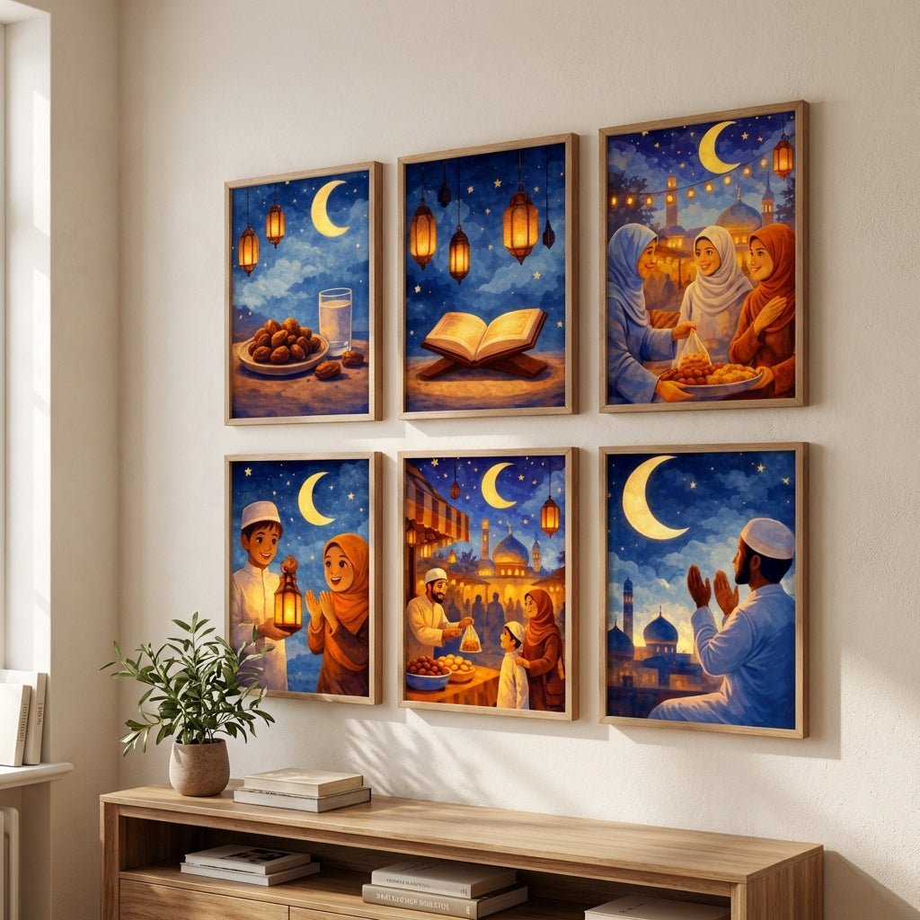 Ramadan Feeling paint by numbers kit