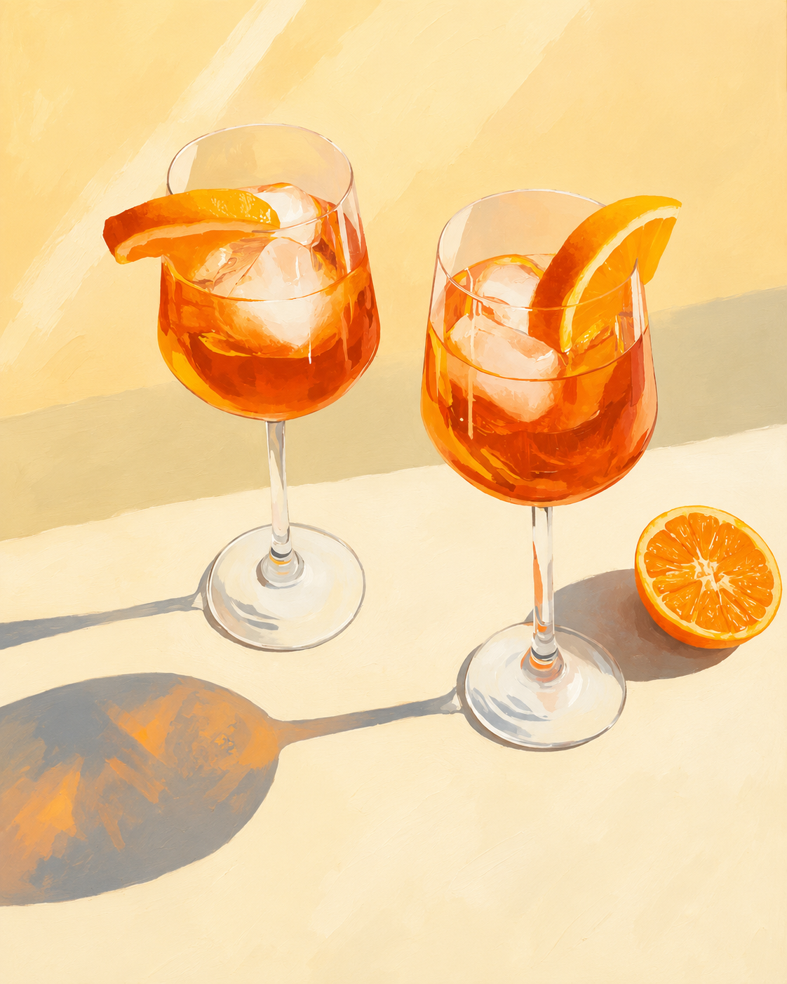 PAINT BY NUMBERS | GOLDEN APERITIVO