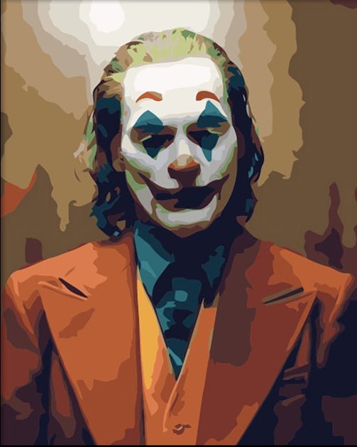 Joker Portrait paint by numbers kit