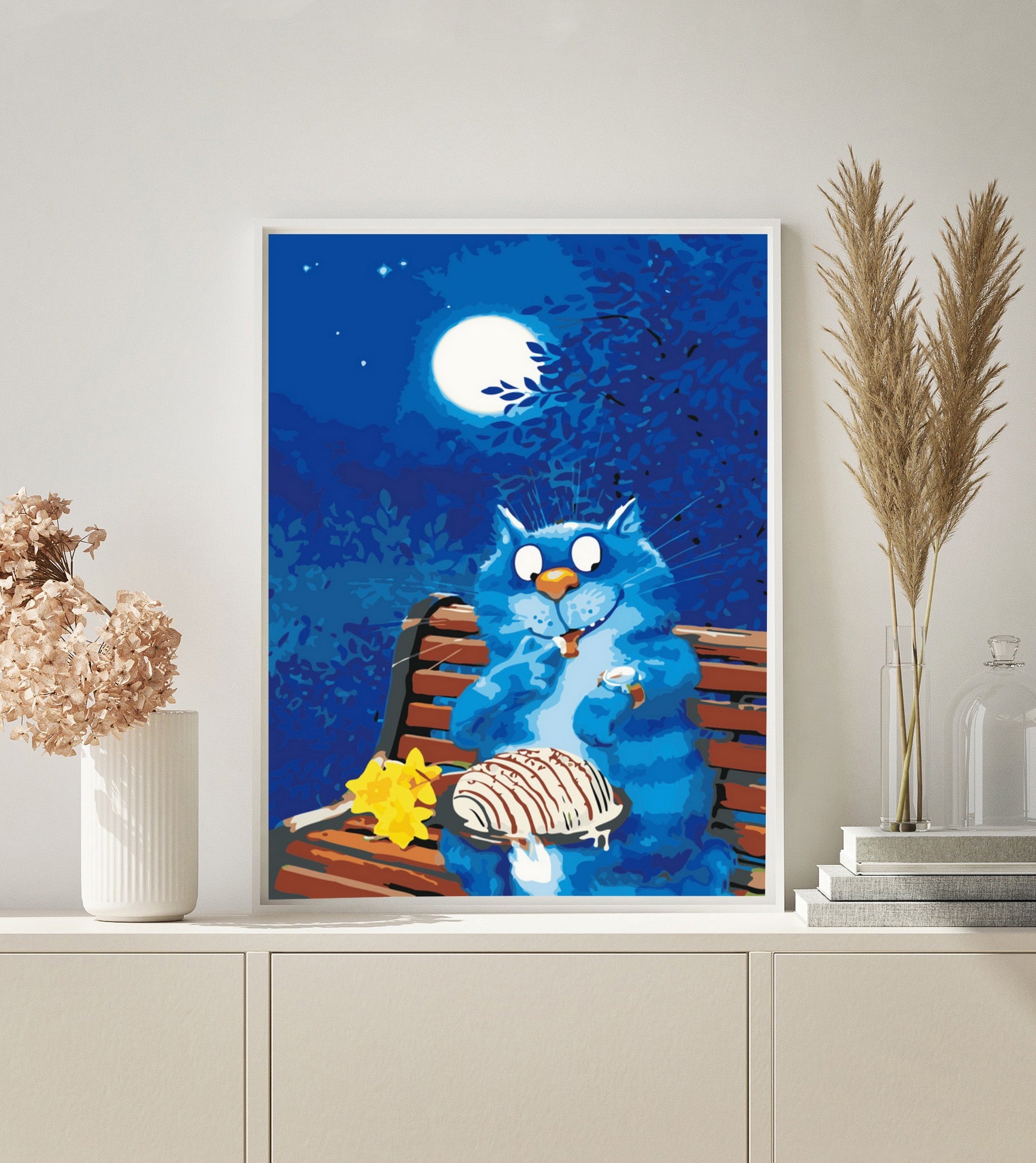 Sweet Cat paint by numbers kit