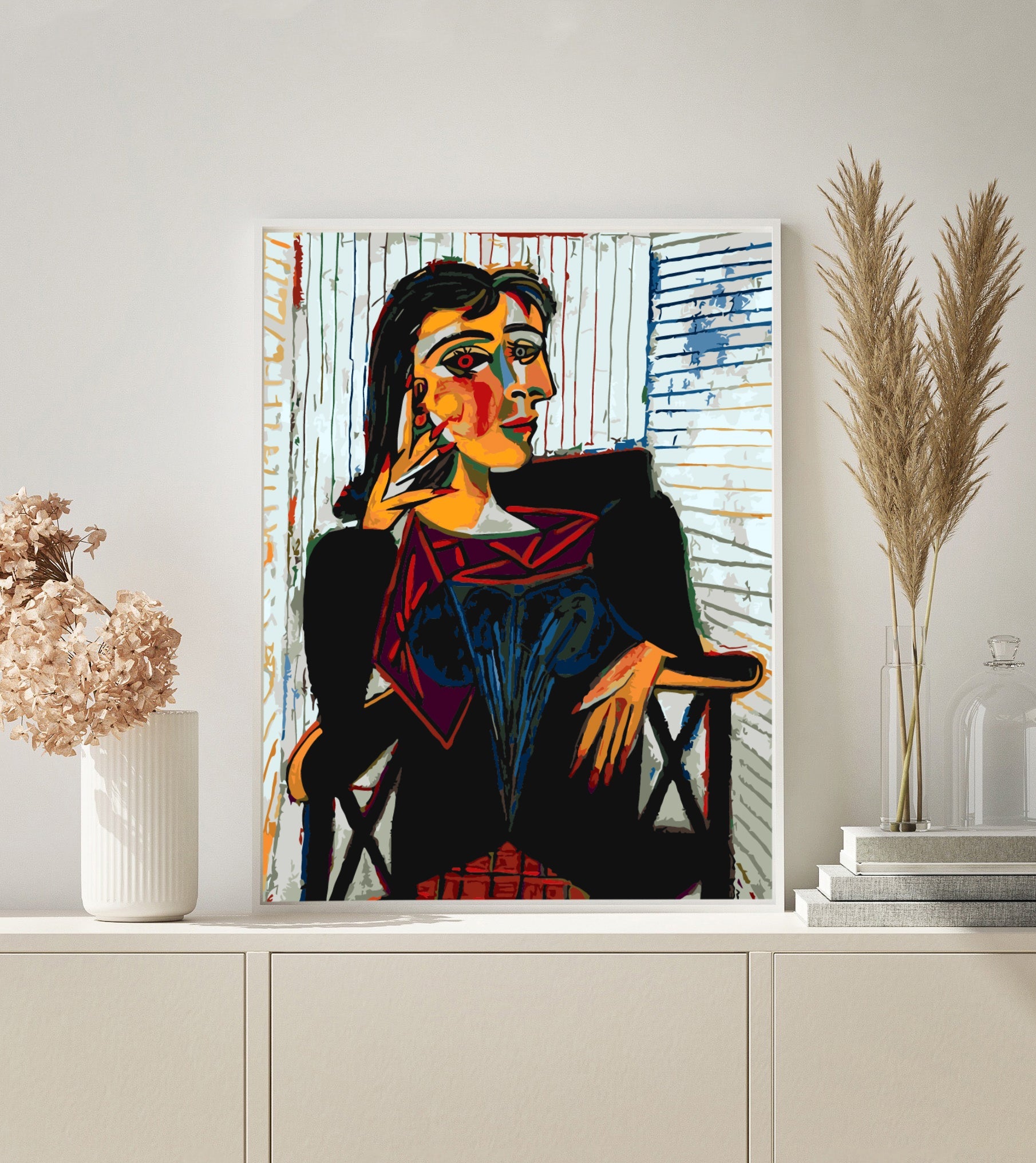Picasso Dora Maar paint by numbers kit