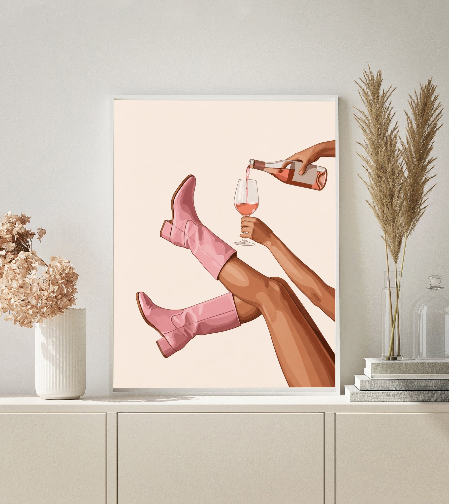 PAINT BY NUMBERS | PINK MOOD