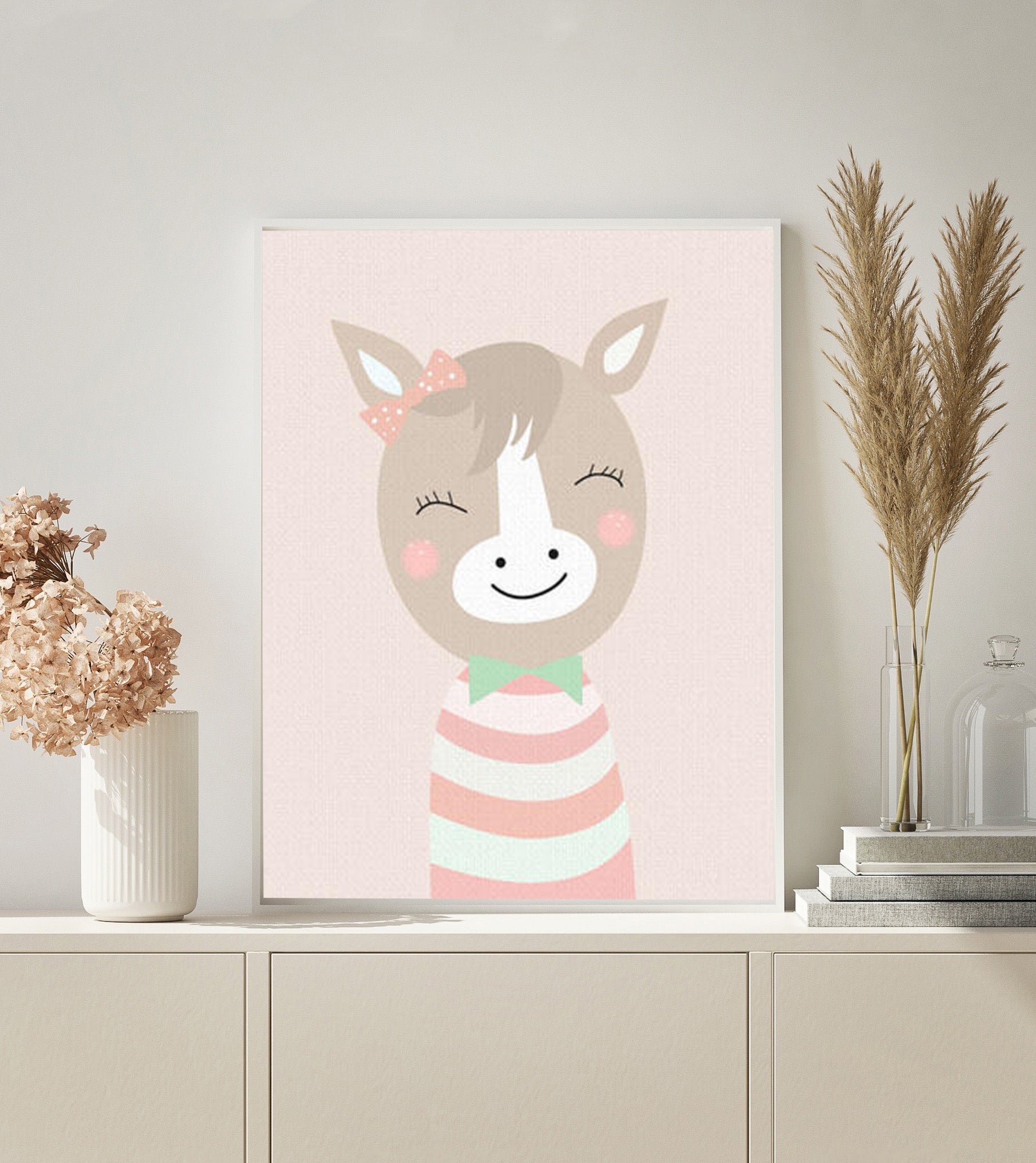 Goat Cartoon paint by numbers kit