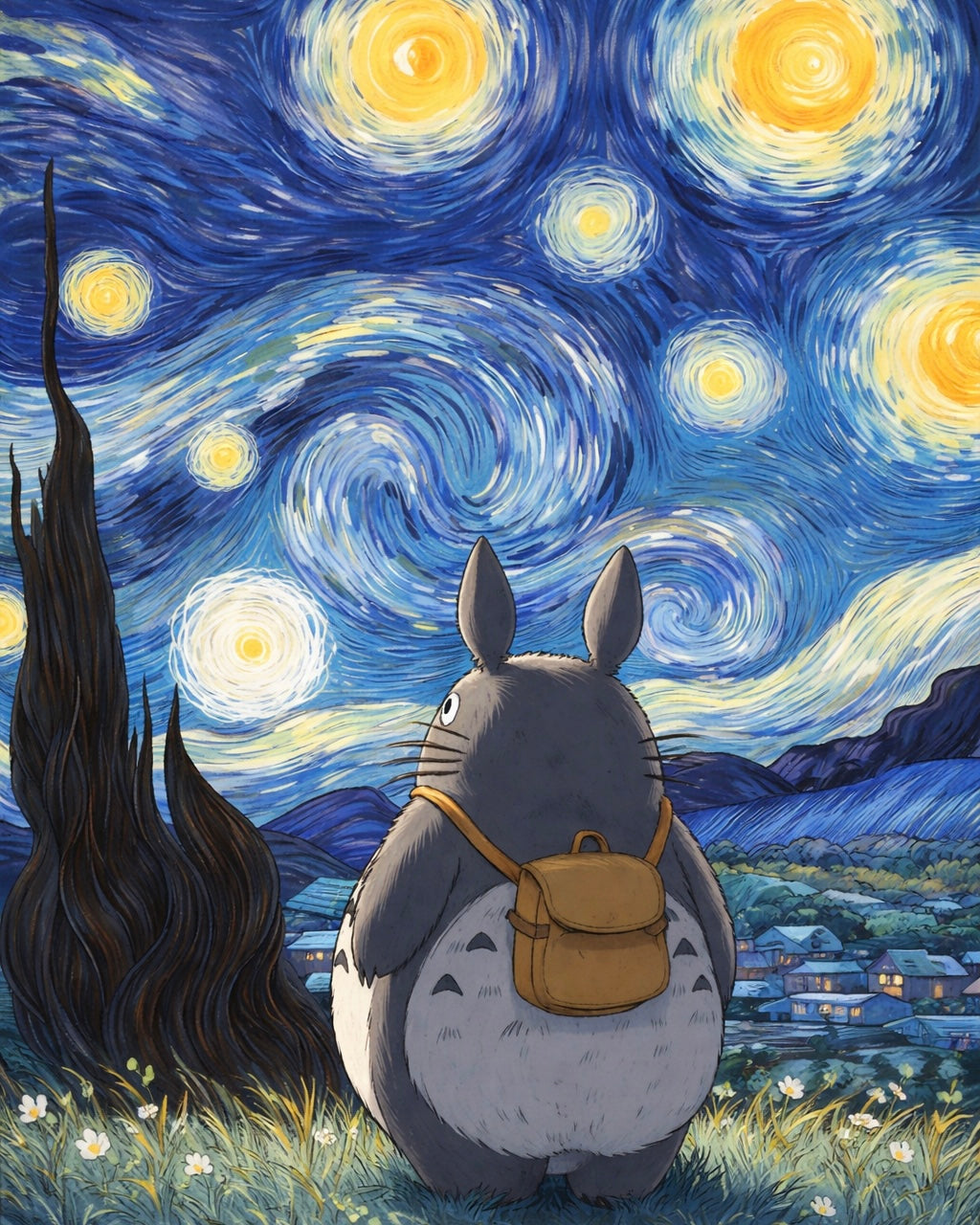 PAINT BY NUMBERS | STARRY NIGHT ANIME