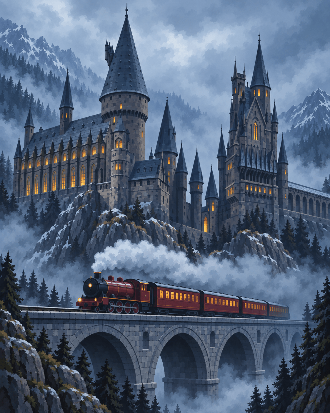 PAINT BY NUMBERS | MAGIC CASTLE