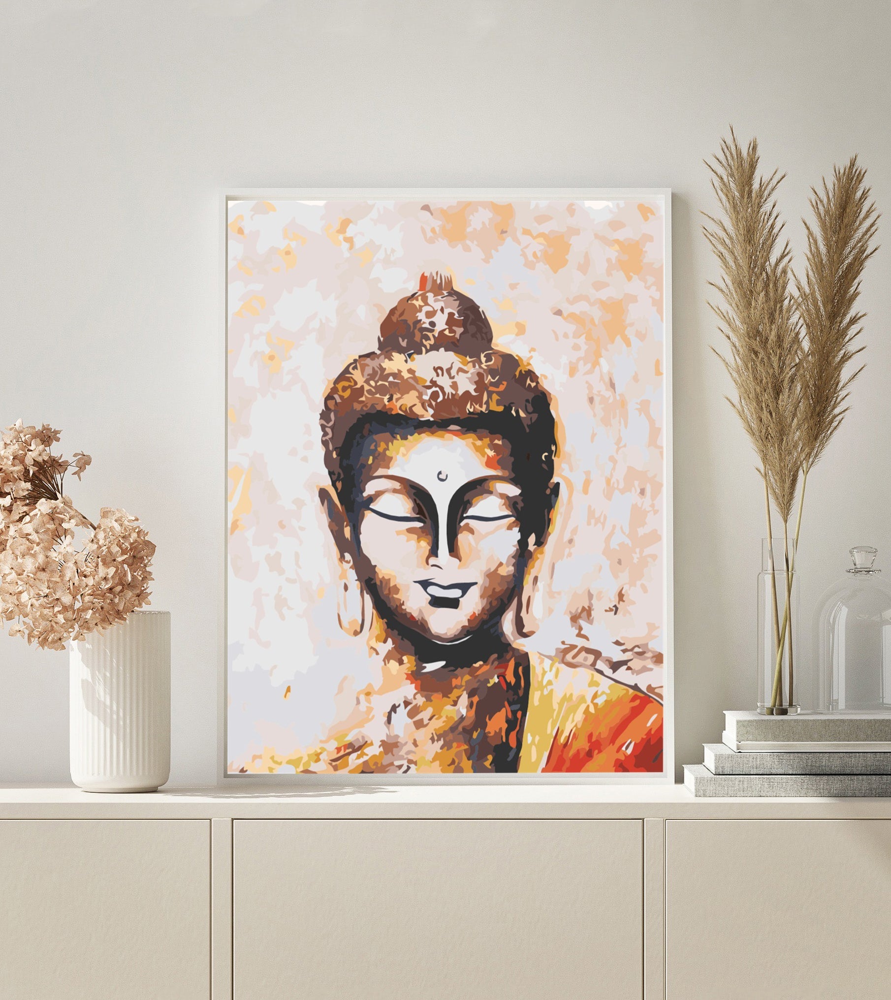 Buddha Harmony paint by numbers kit