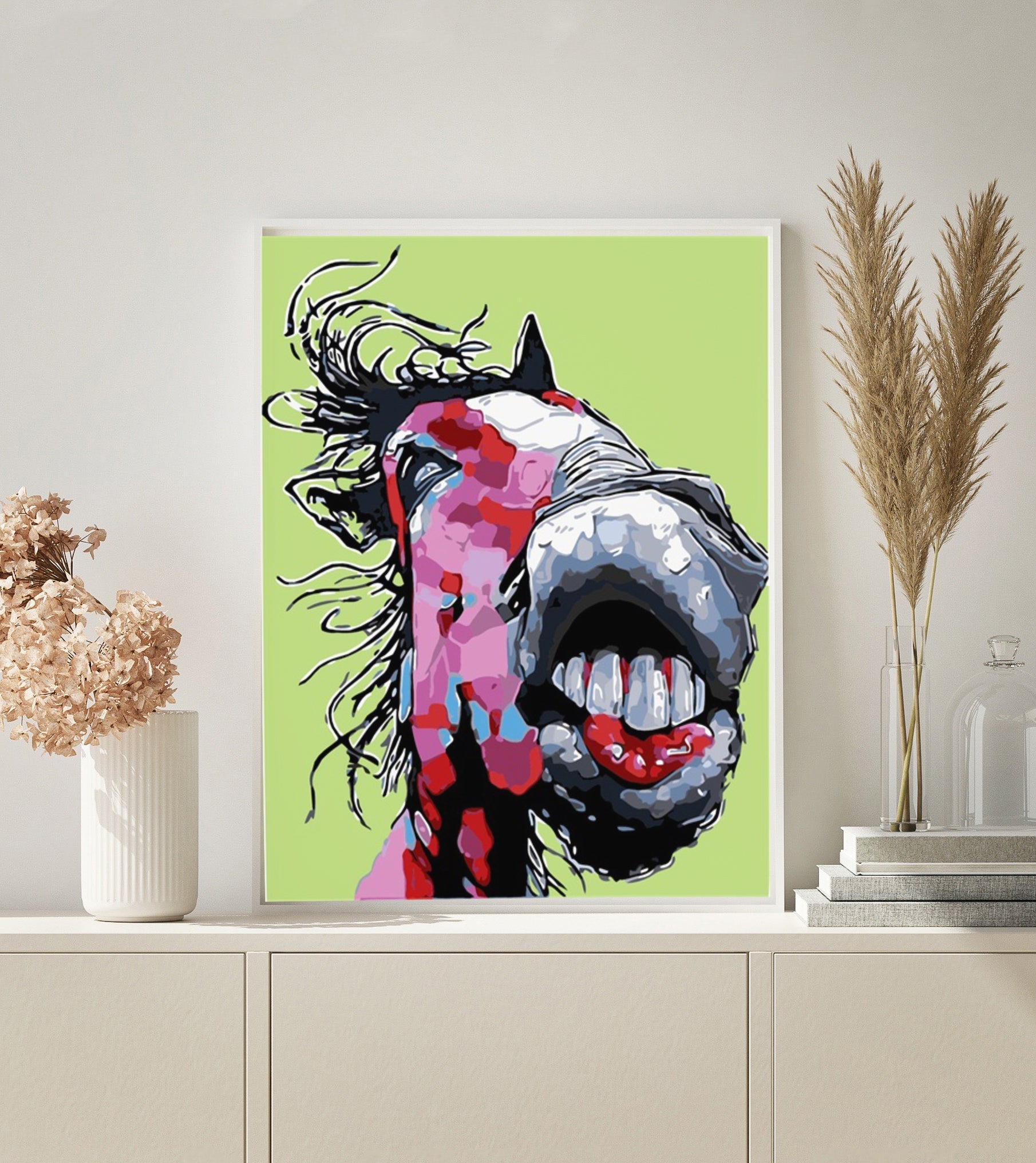 Crazy Horse paint by numbers kit