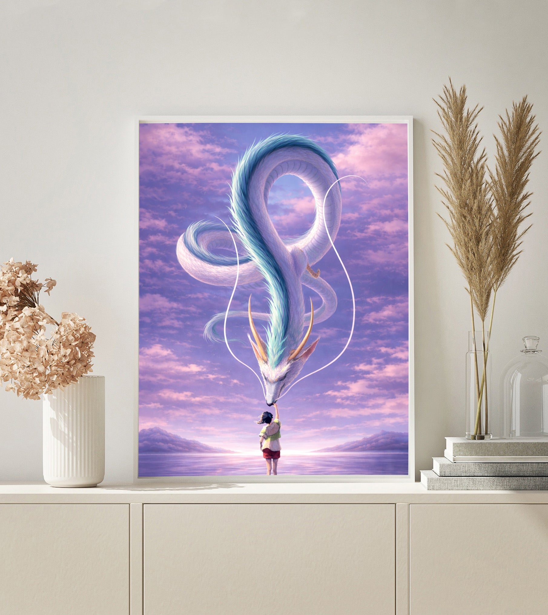 Magic Sky Dragon paint by numbers kit