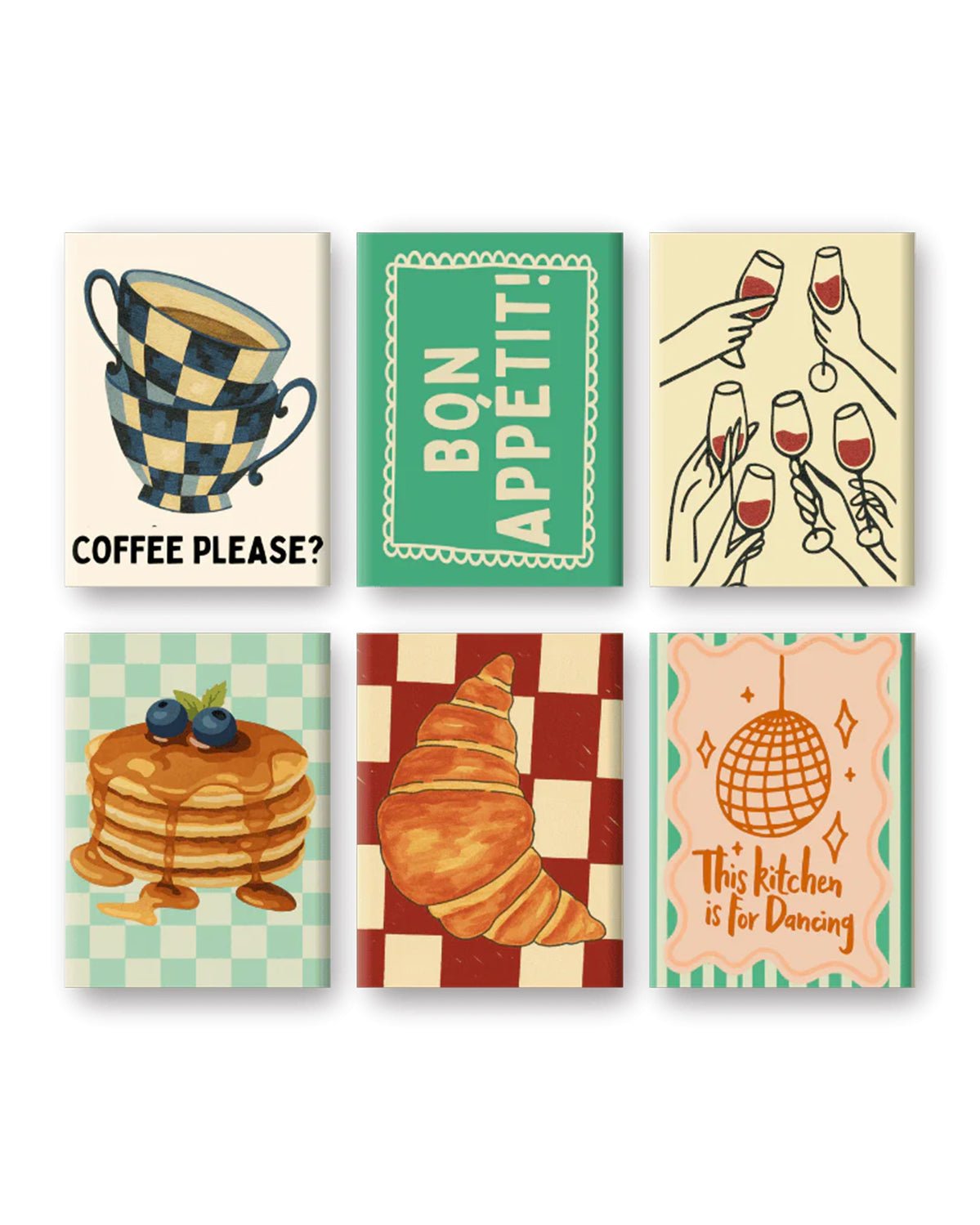 MINI PAINT BY NUMBERS | CHEERS - Set of 6