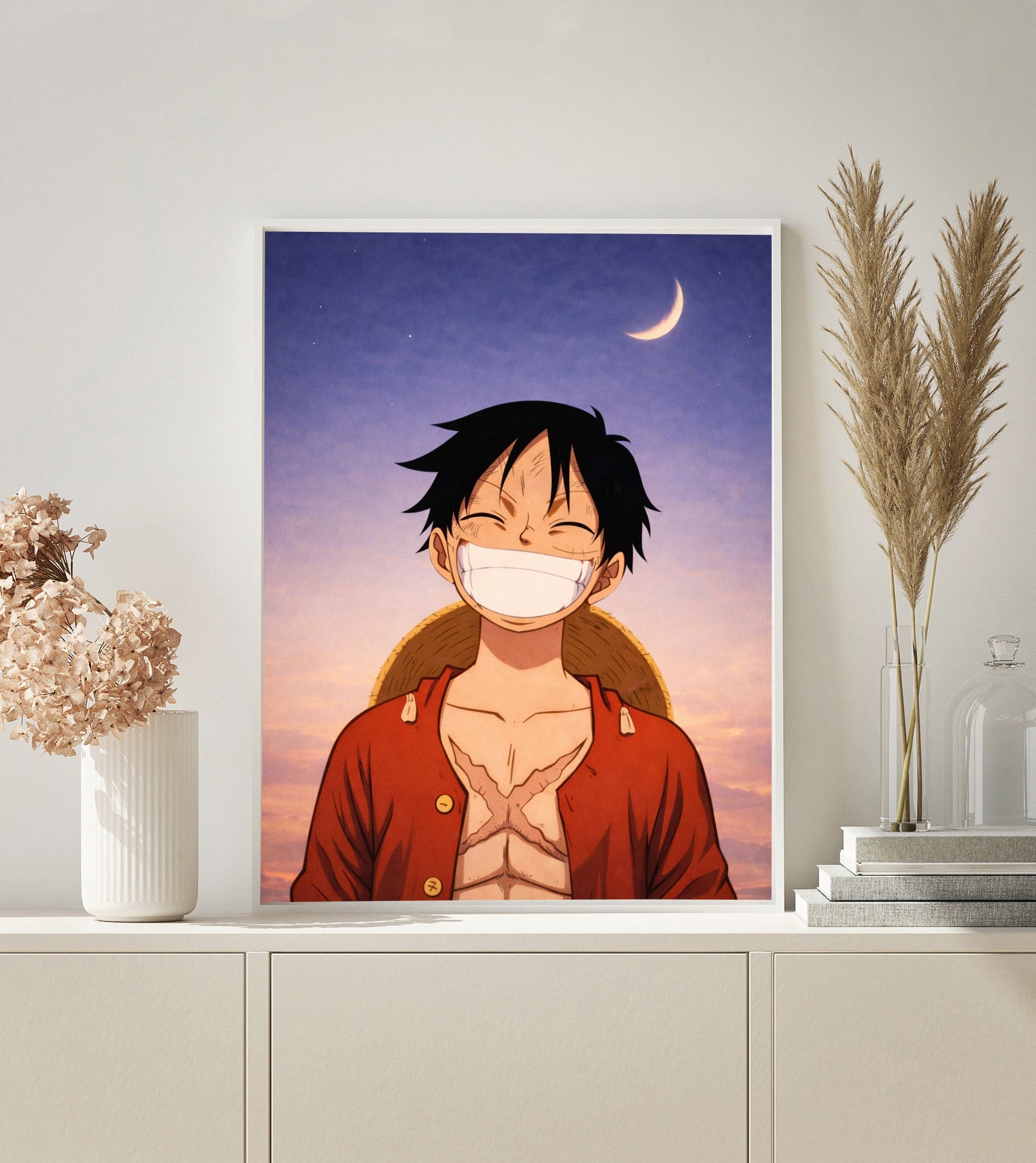 Anime Moonlight Moment paint by numbers kit