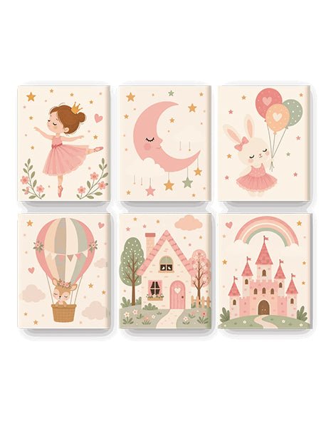 MINI PAINT BY NUMBERS | LULU LAND - Set of 6
