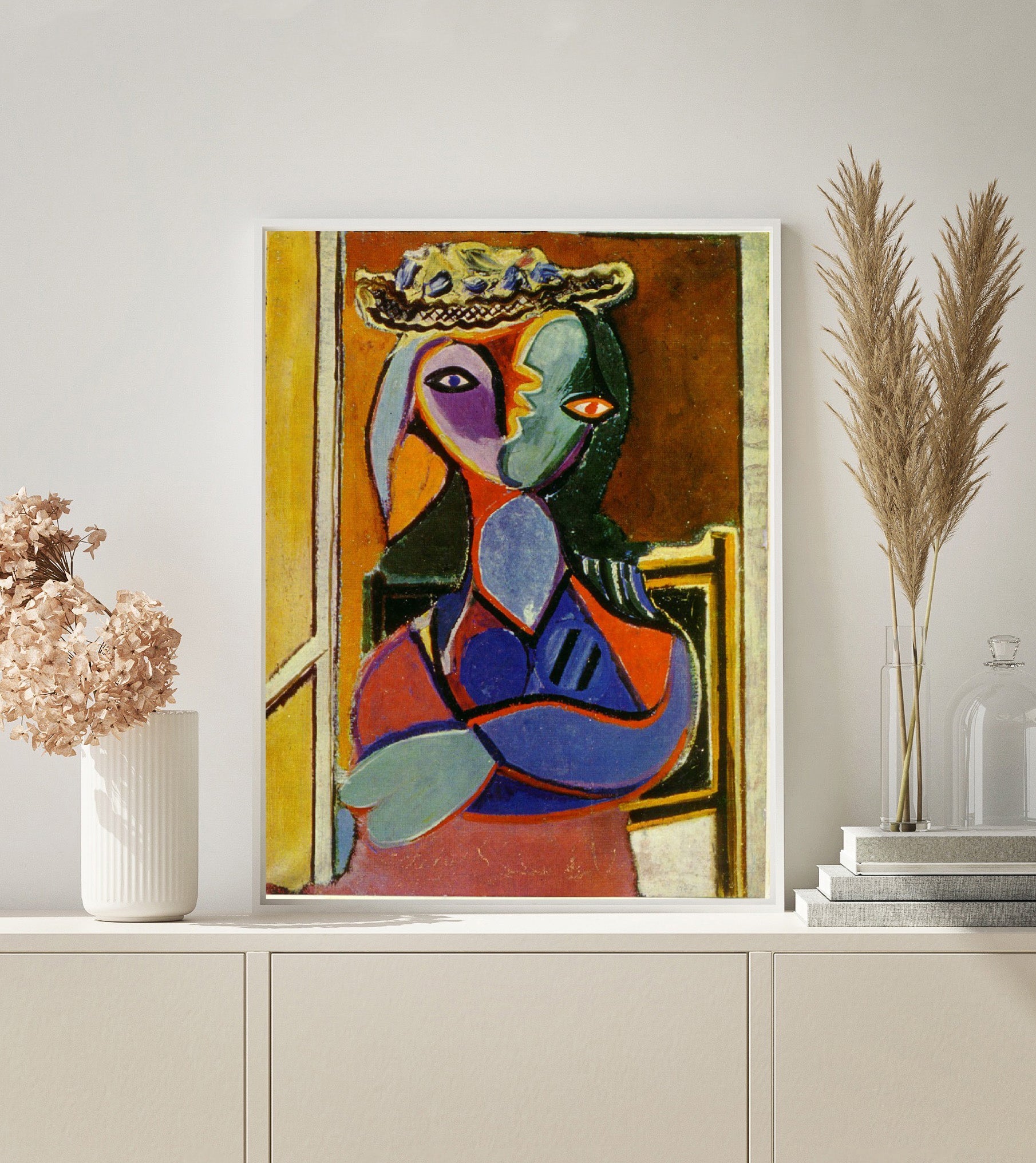 Picasso Femme Assise paint by numbers kit