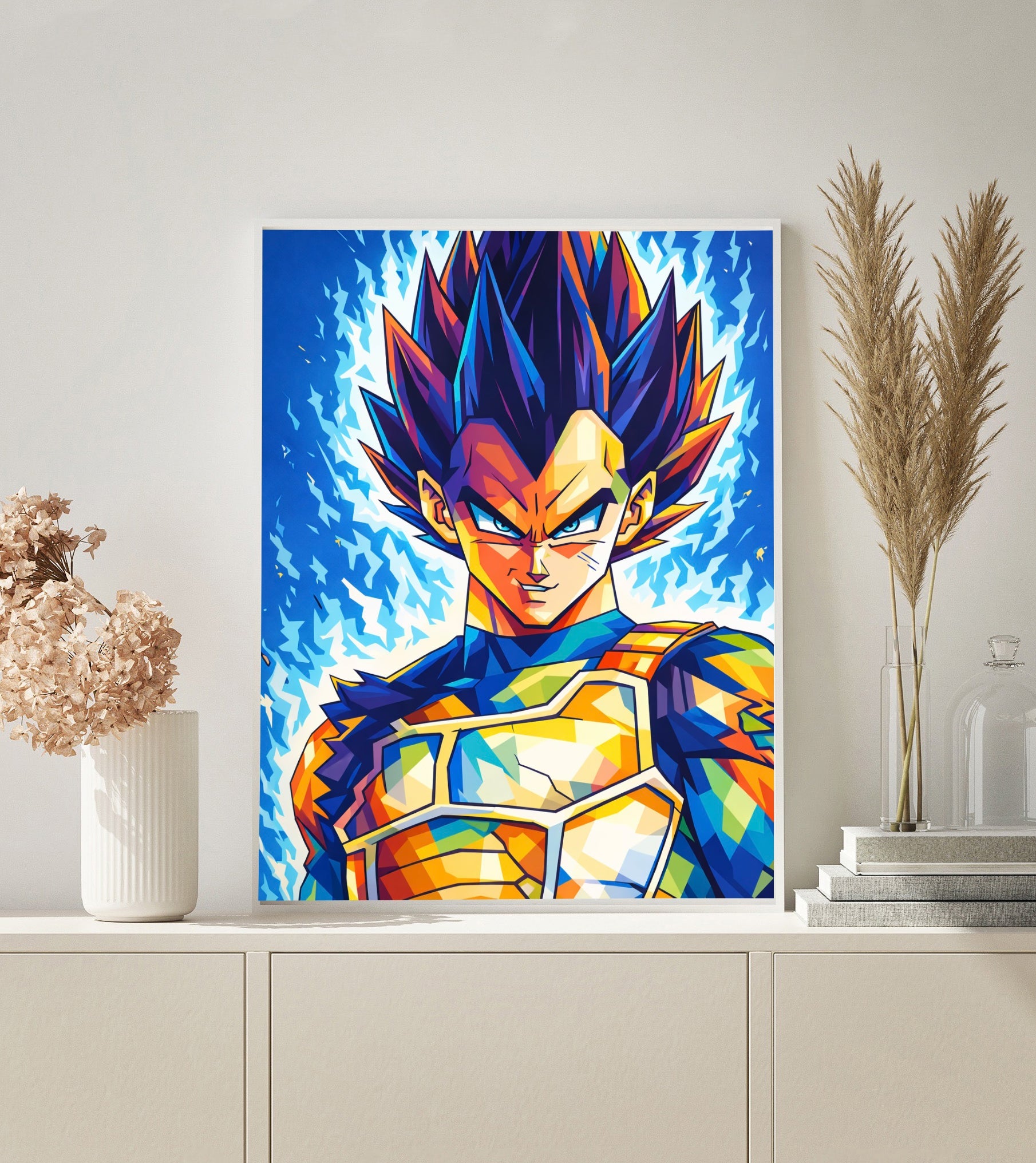 Anime Crystal Power paint by numbers kit
