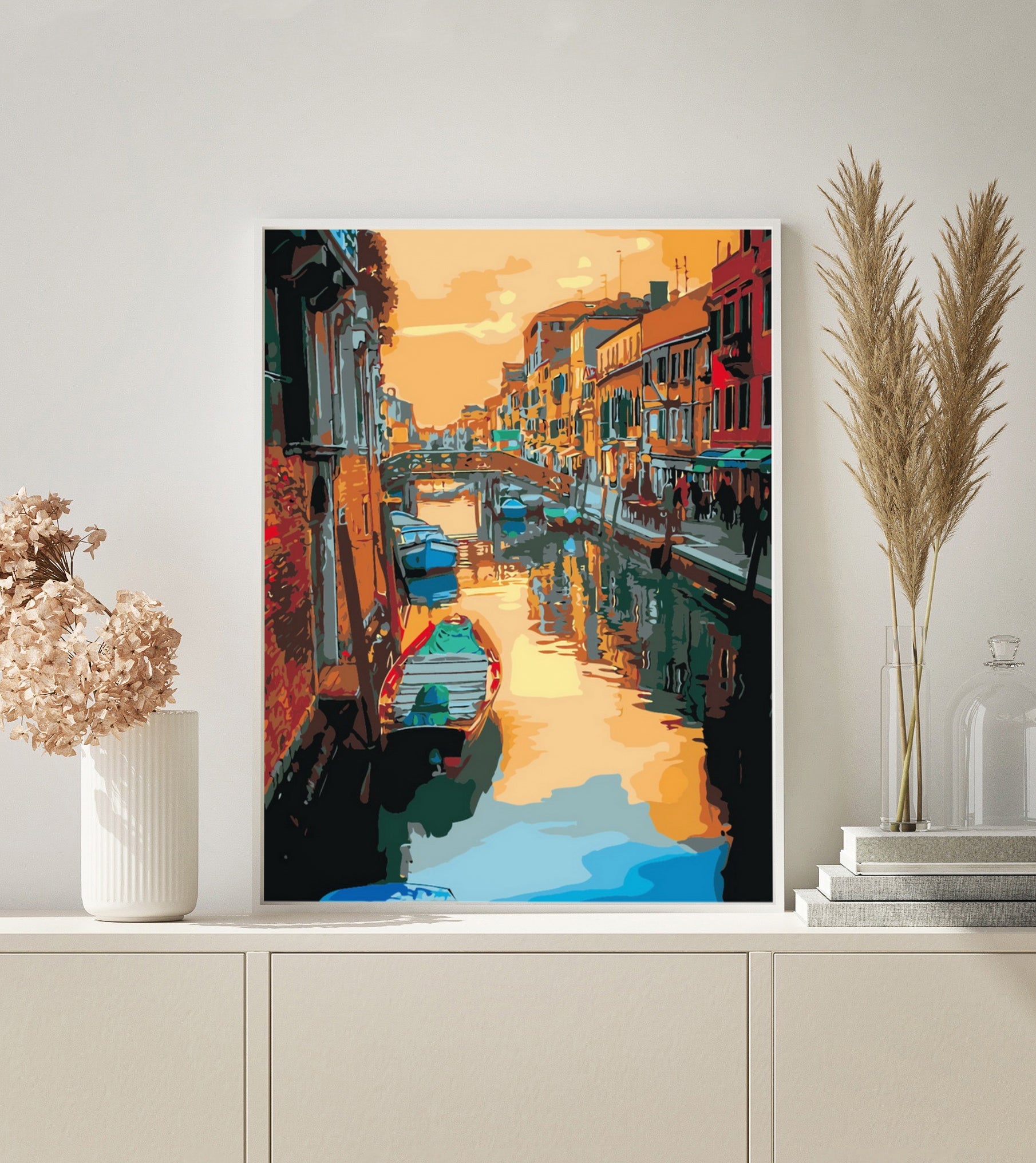 Venice Sunset paint by numbers kit