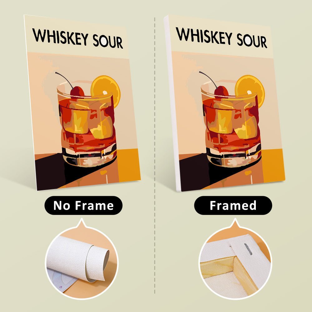 Cocktail Luxury 6 Mini Paintings Copy paint by numbers kit