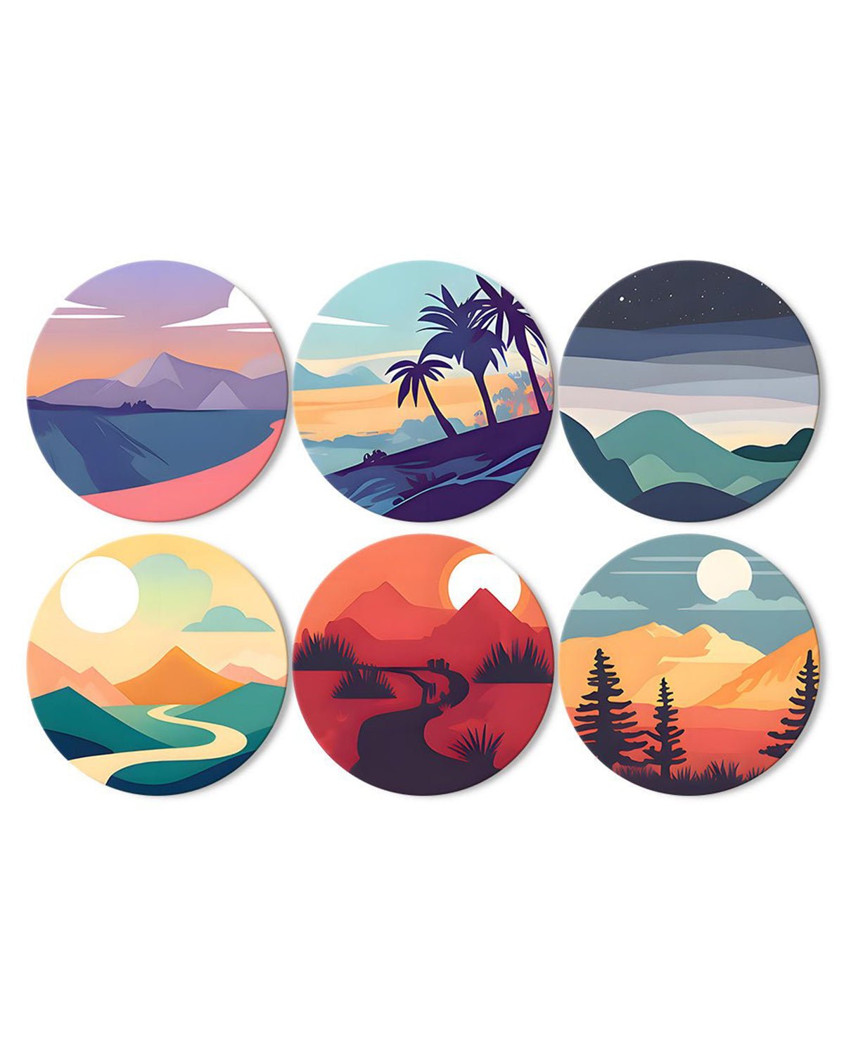 PAINT BY NUMBERS | LANDSCAPE PLACEMAT