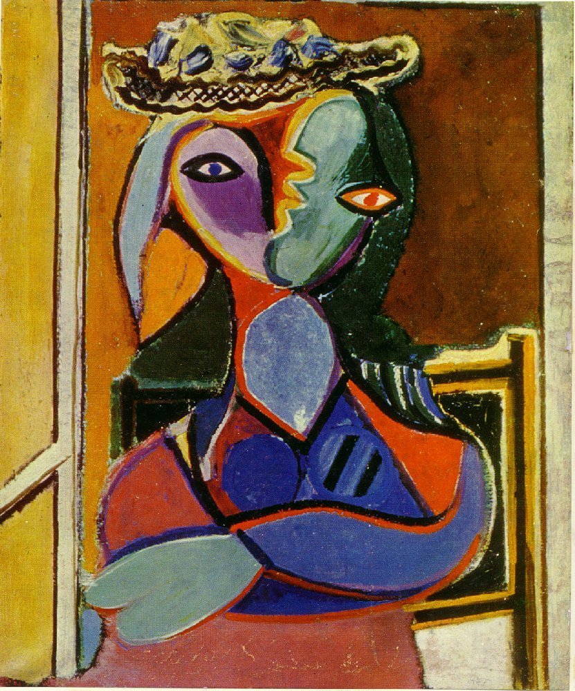 Picasso Femme Assise paint by numbers kit