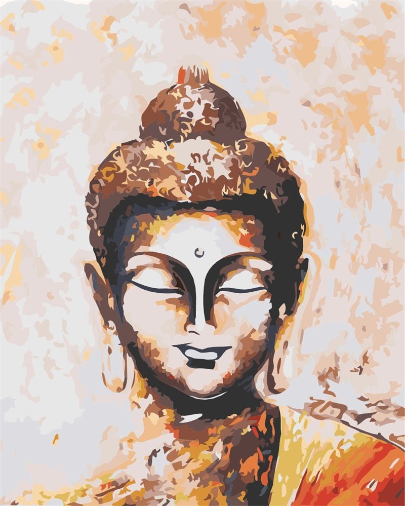 Buddha Harmony paint by numbers kit