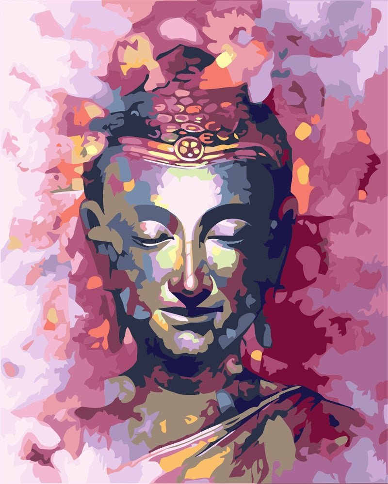 Buddha Peace paint by numbers kit