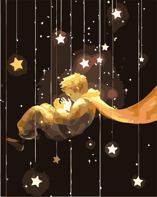 Little Prince Stars paint by numbers kit