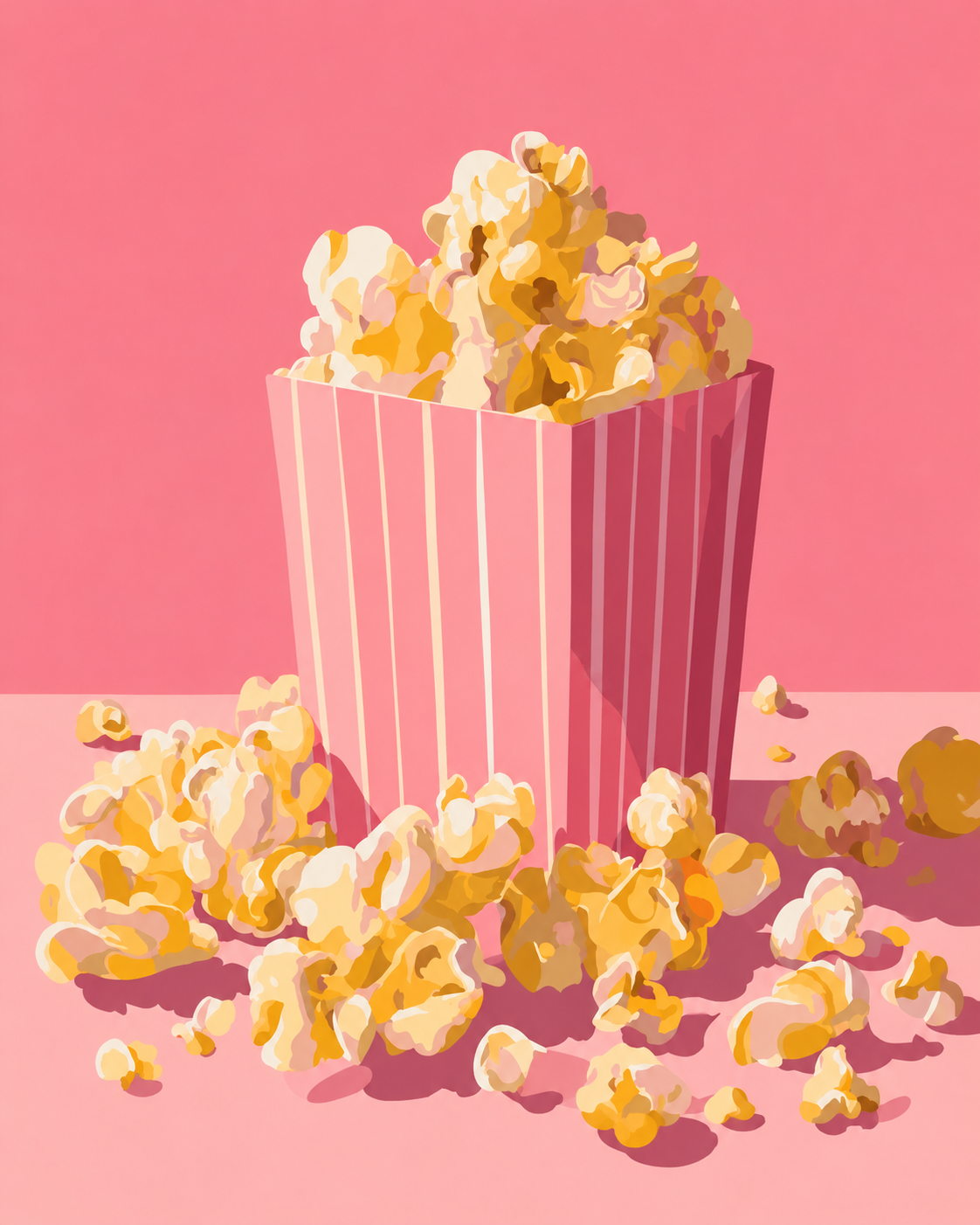 PAINT BY NUMBERS | POPCORN PARTY