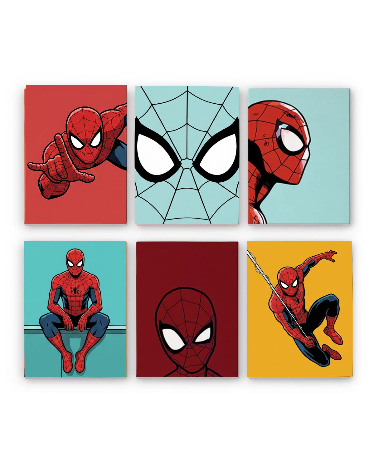 MINI PAINT BY NUMBERS | HERO - Set of 6