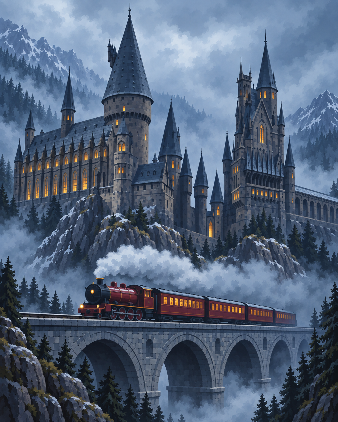 PAINT BY NUMBERS | MAGIC CASTLE