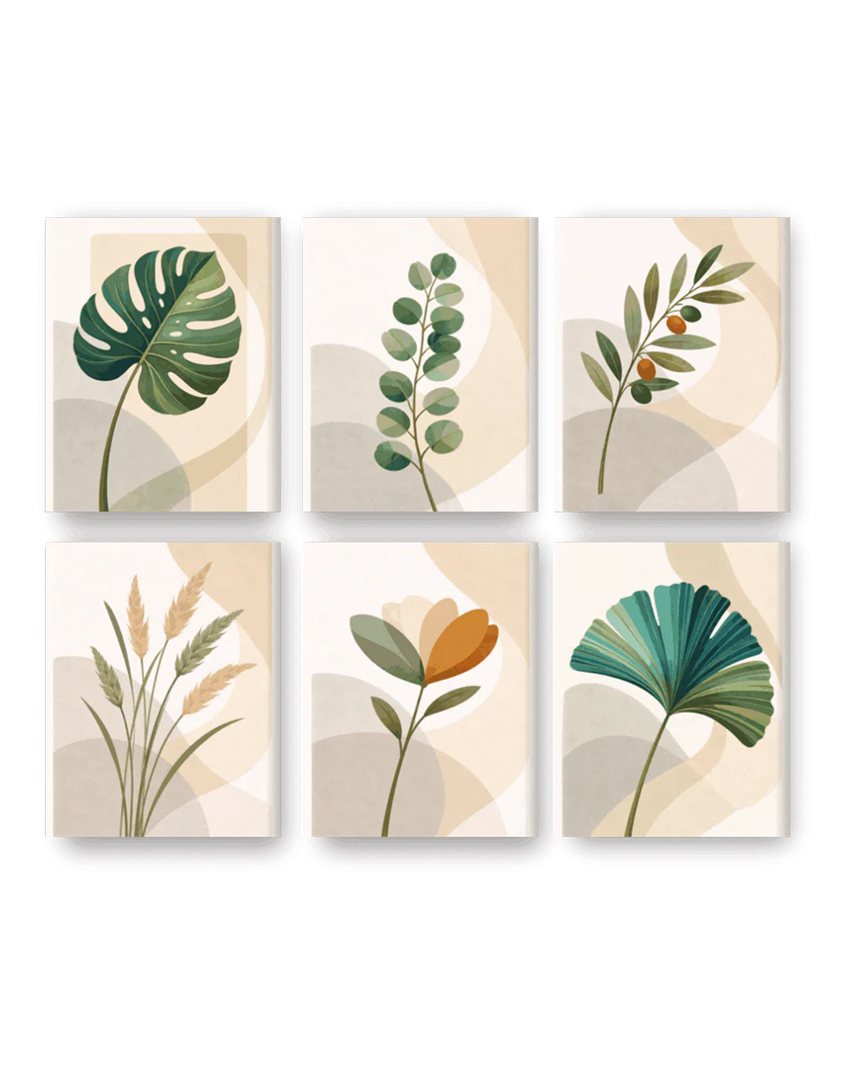 MINI PAINT BY NUMBERS | BOTANICAL BLISS - Set of 6