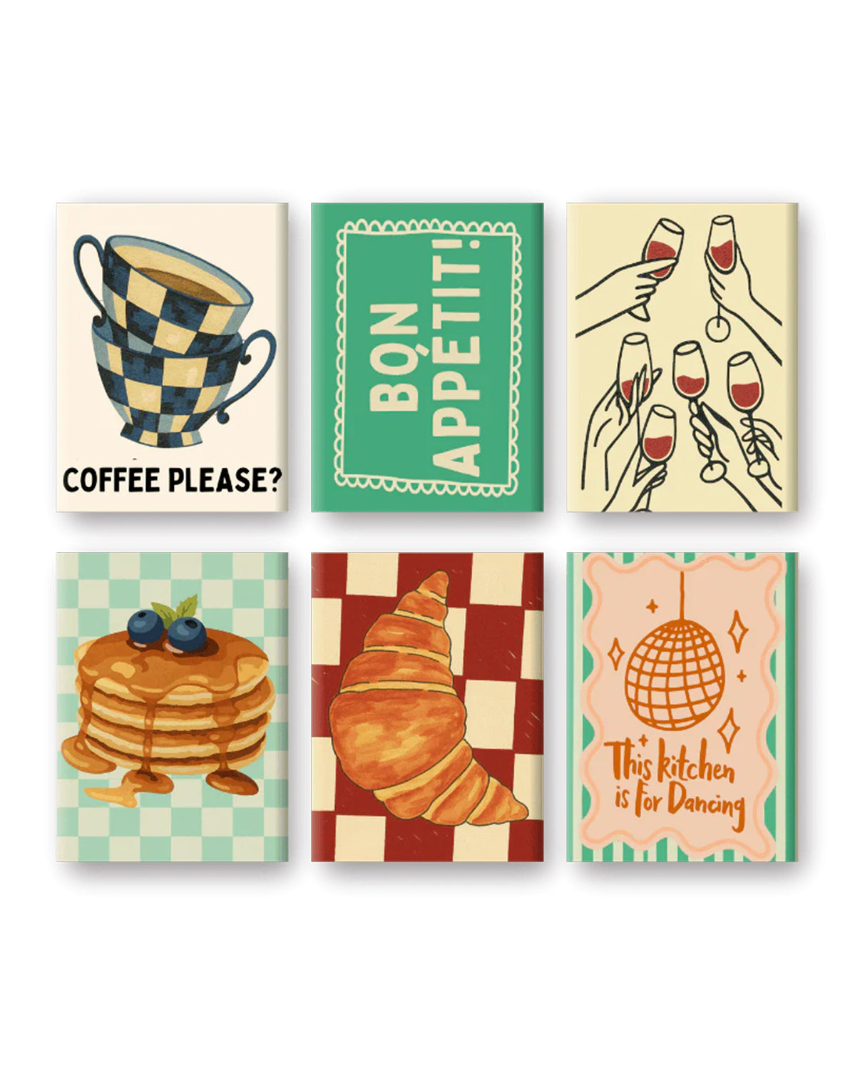 MINI PAINT BY NUMBERS | CHEERS - Set of 6