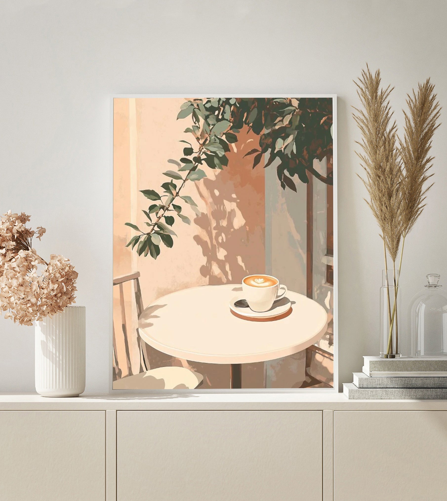 Sicilian Coffee paint by numbers kit
