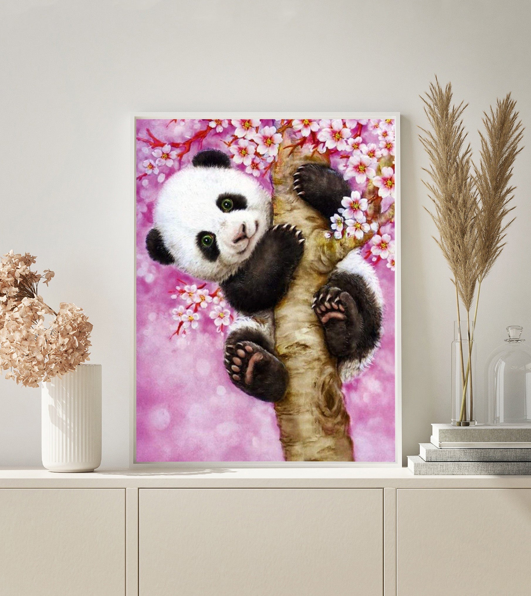 Little Panda paint by numbers kit