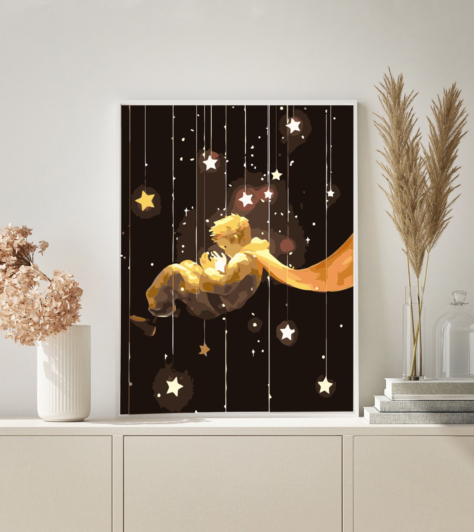 Little Prince Stars paint by numbers kit