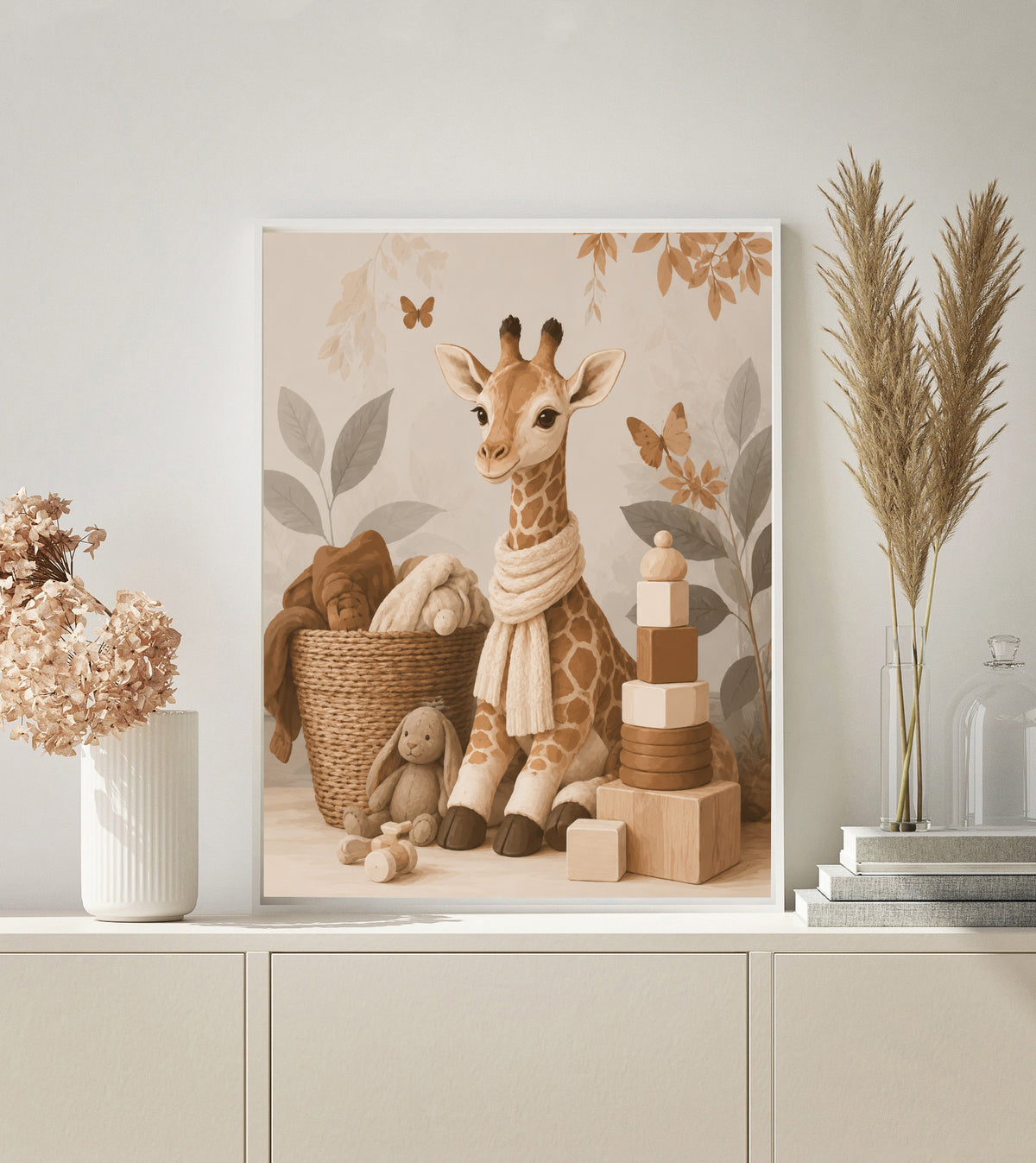 PAINT BY NUMBERS | LITTLE CUDDLY GIRAFFE