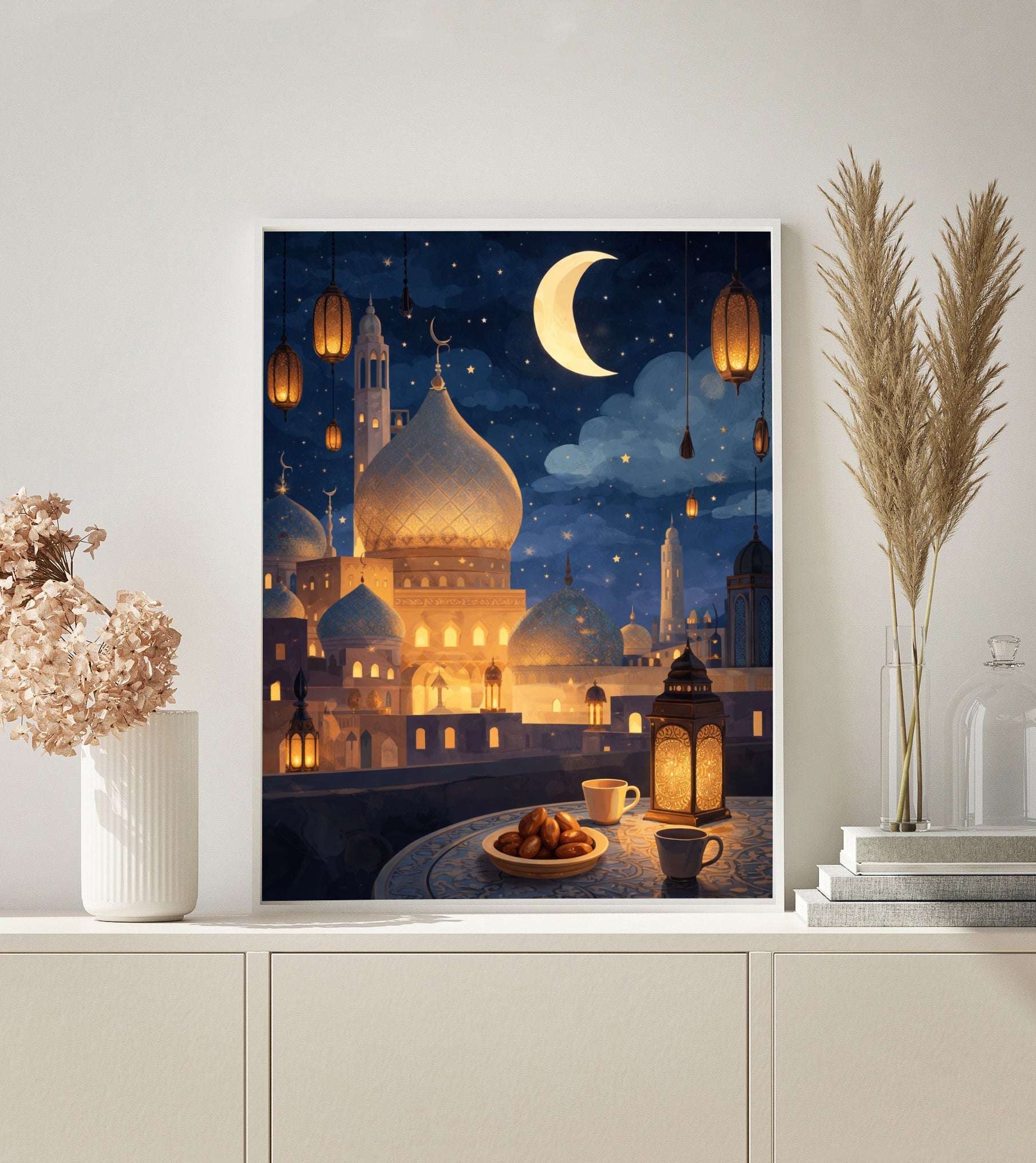 Ramadan Night of Reflection paint by numbers kit