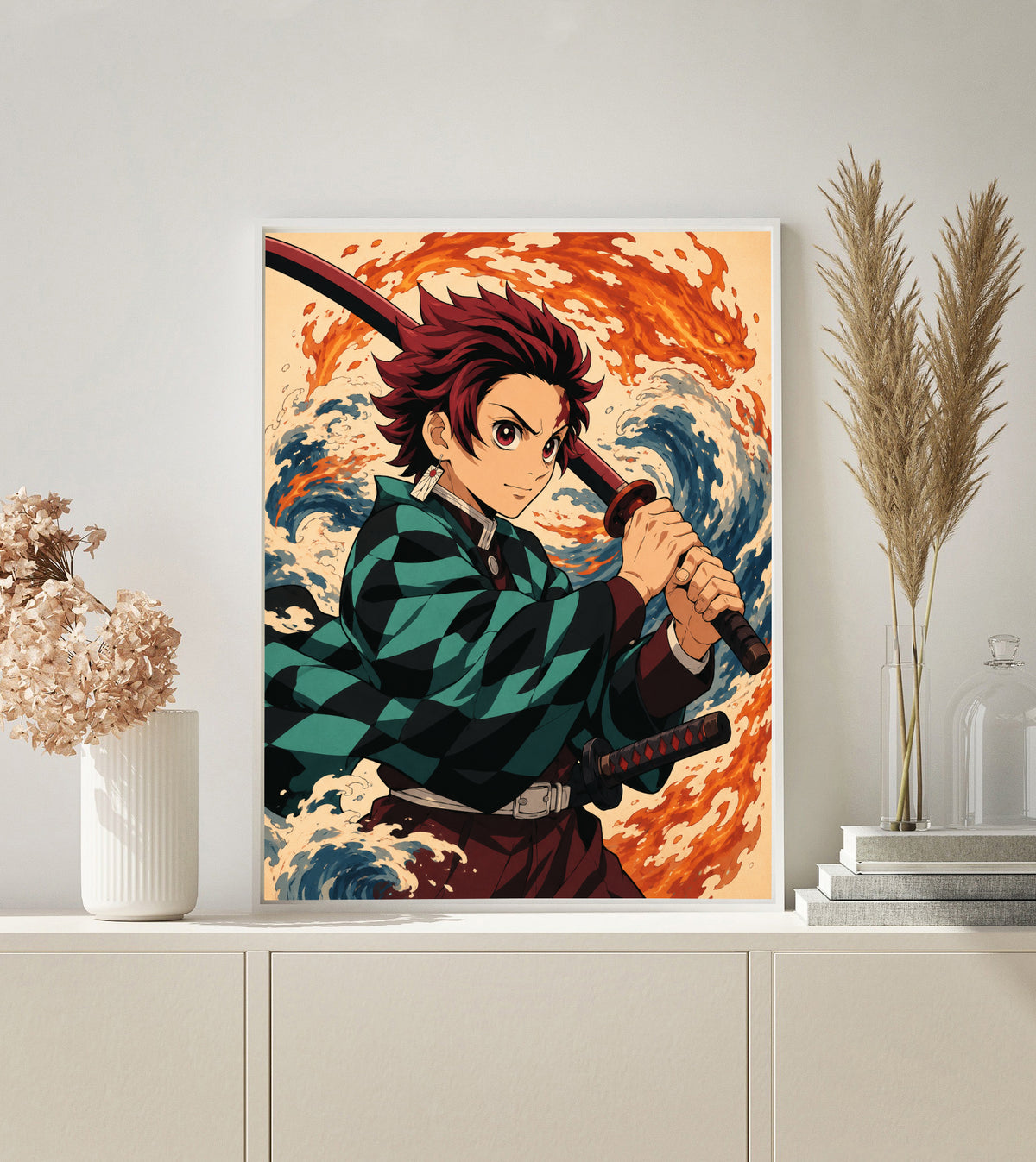 PAINT BY NUMBERS | FLAME WARRIOR